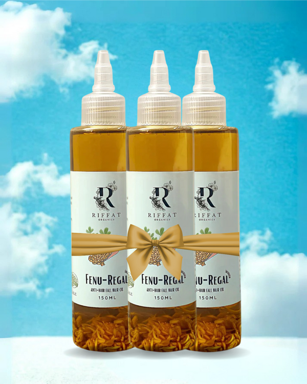 Fenu Regal Infusion Hair Oil - 150ml (Pack Of 3)