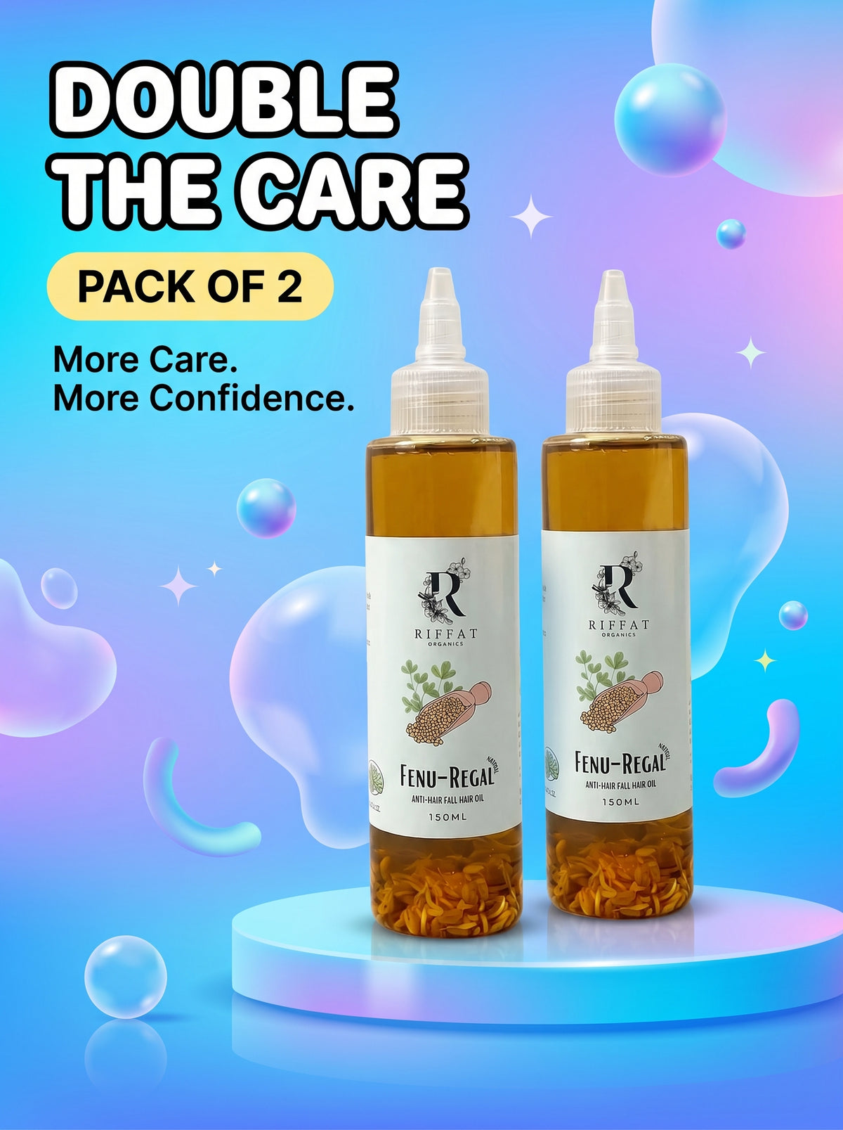 Fenu-Regal Anti-Hair Fall Oil Pack of 2