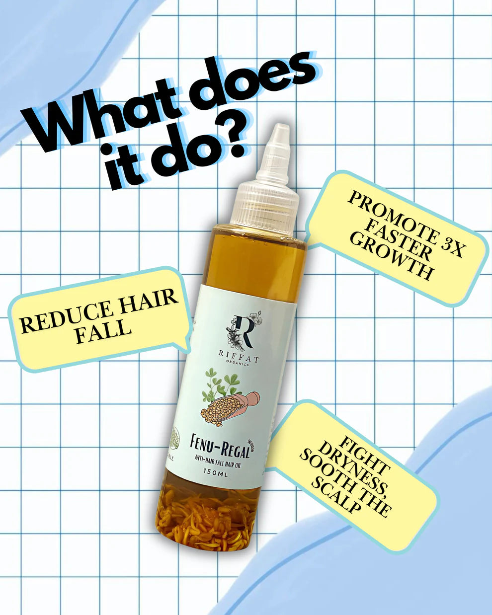 Fenu-Regal Anti-Hair Fall Oil Pack of 3